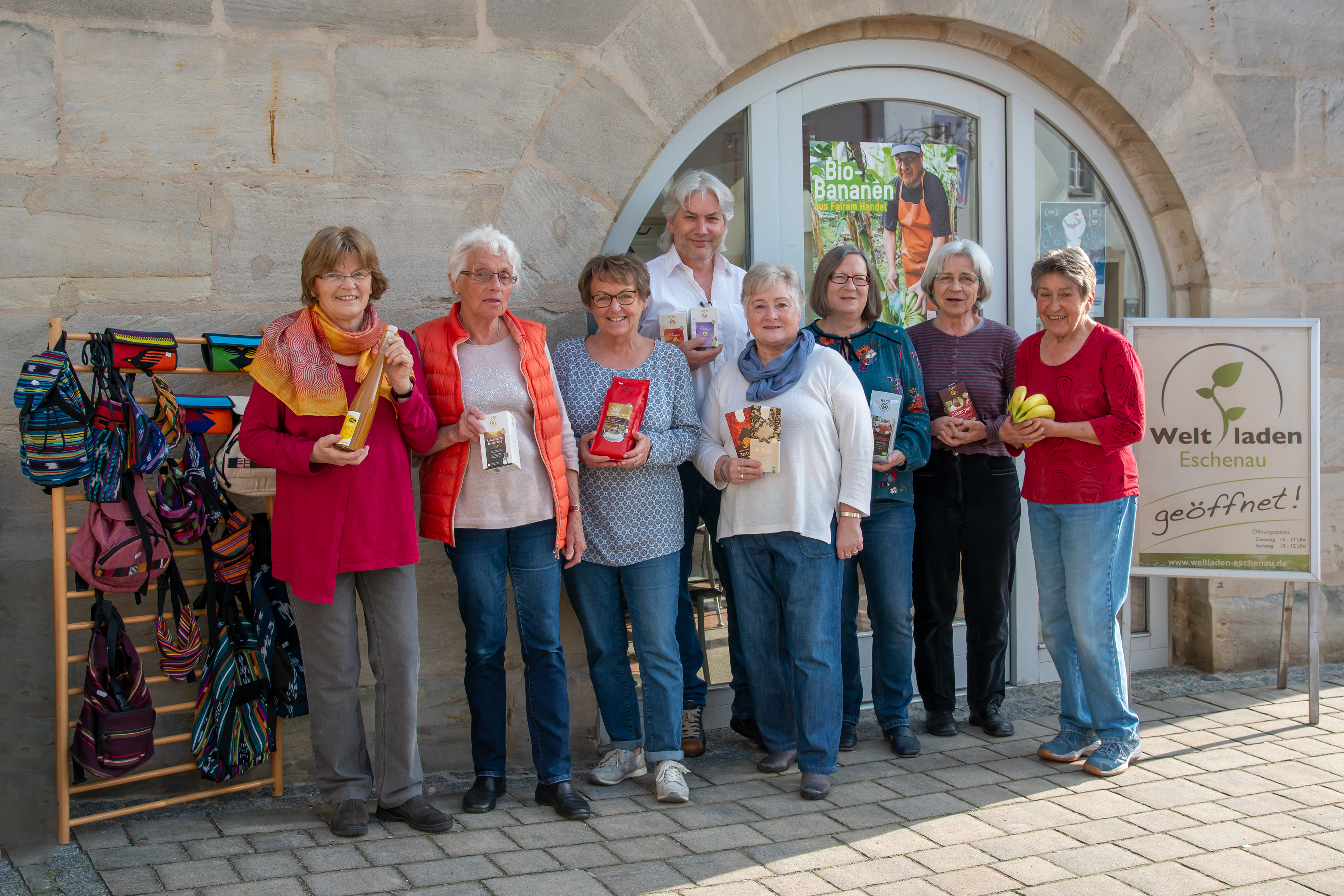 Weltladen Eschenau - das Team in Eckental-Eschenau